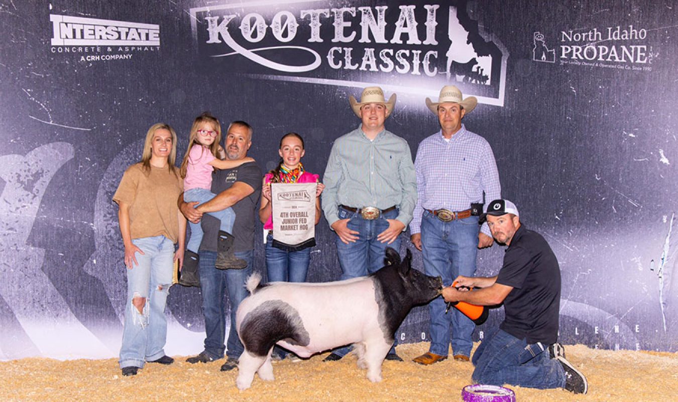 4th Overall Market Hog - 2025 Kootenai Classic