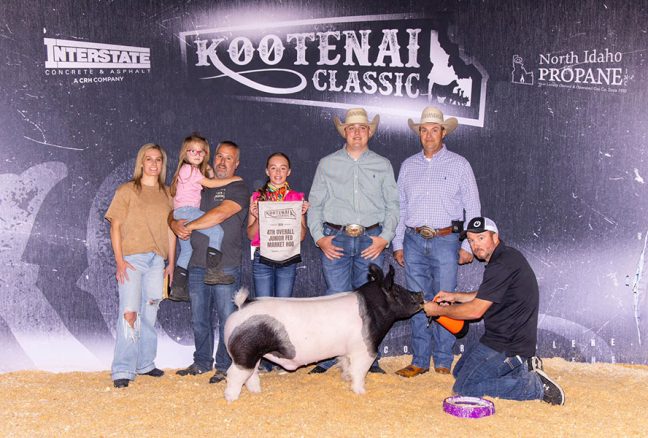 4th Overall Market Hog - 2025 Kootenai Classic