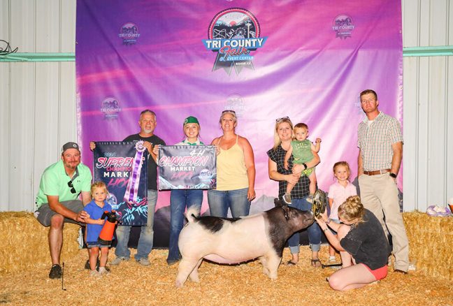 Grand Champion Market Hog - 2025 Tri County